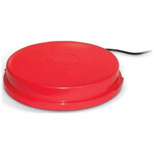 K&H, K&H Heated Poultry Base, 1 Each /  80 Watt,Red