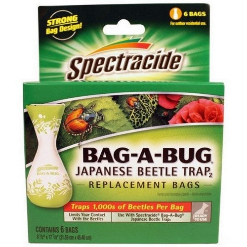 Spectracide Bag-A-Bug Japanese Beetle Trap Bags 6 Count by Spectracide