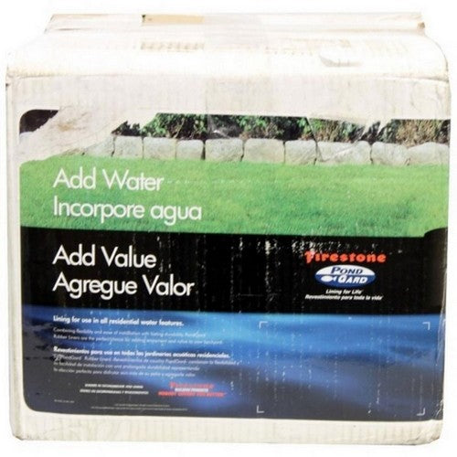 Pondgard, Firestone Pondgard Epdm Pond Liner, 10X10 Feet-45 MIL,Black