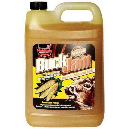 Evolved, Evolved Buck Jam Instant Mineral Lick, 1 Gallons,Sweet Corn
