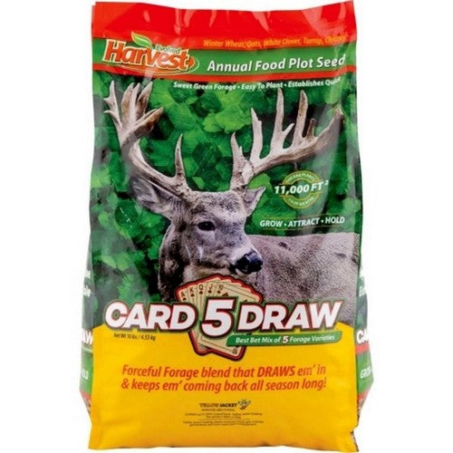 Evolved, Evolved 5 Card Draw Annual Seed Plot, 10 Lbs