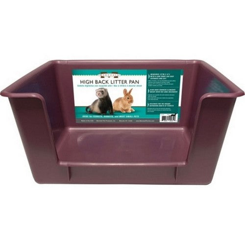 Marshall, Marshall Ferret Hi-Back Litter Pan, 48 IN