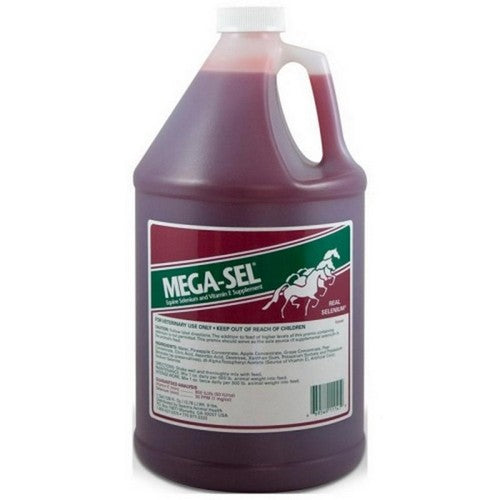 Mega-Sel, Mega-Sel Liquid Formula For Horses, 1 Gallon