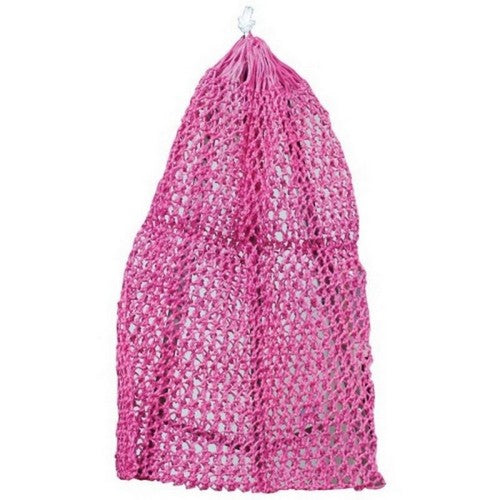 Partrade, Ultra Slow Feeder Hay Net, 40 Inches, Raspberry