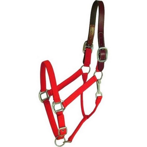 Gatsby Nylon Breakaway Halter HORSE,Red by Gatsby