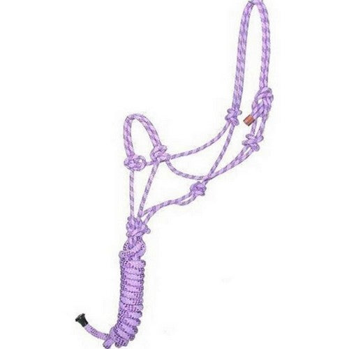 Gatsby Classic Cowboy Rope Halter W/Lead HORSE,Purple by Gatsby