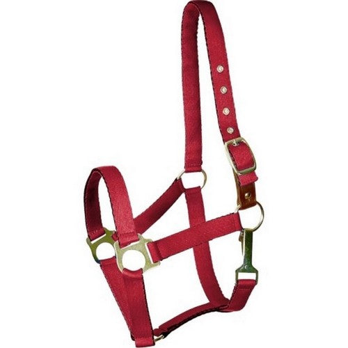 Gatsby, Gatsby Ultra Soft Nylon Safety Halter, HORSE,Red