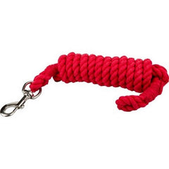 Gatsby Cotton Lead/Bolt Snap 5/8 IN X 10 Feet,Red by Gatsby