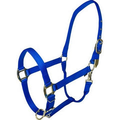 Gatsby Gold Adjustable Halter W/ Snap Pony,Blue by Gatsby