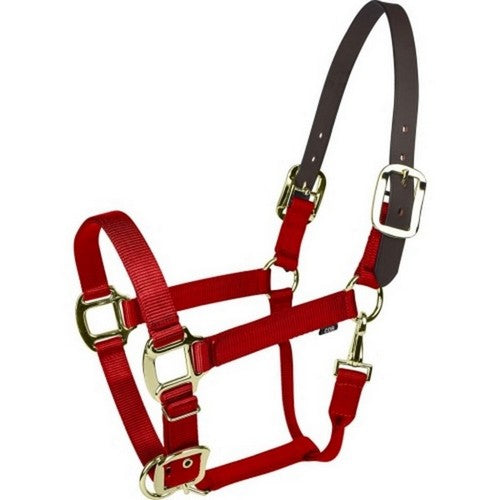 Gatsby Gold Nylon Breakaway Halter Pony,Red by Gatsby