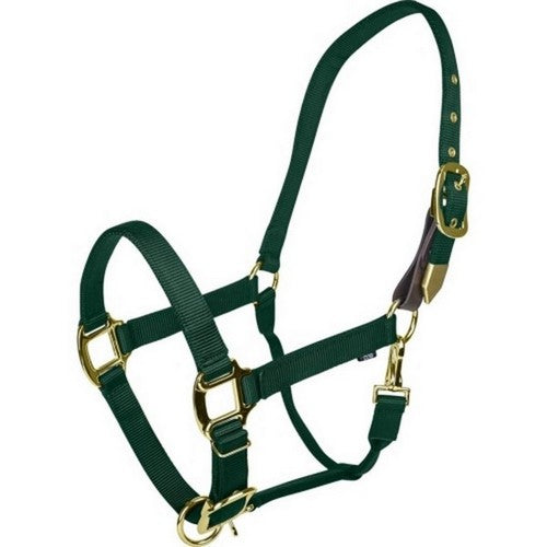Gatsby, Gatsby Gold Adjustable Safety Breakaway Halter, COB,Hunter Green