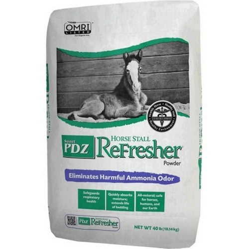 Sweet Pdz, Sweet Pdz Horse Stall Refresher Powder, 40 Lbs,White