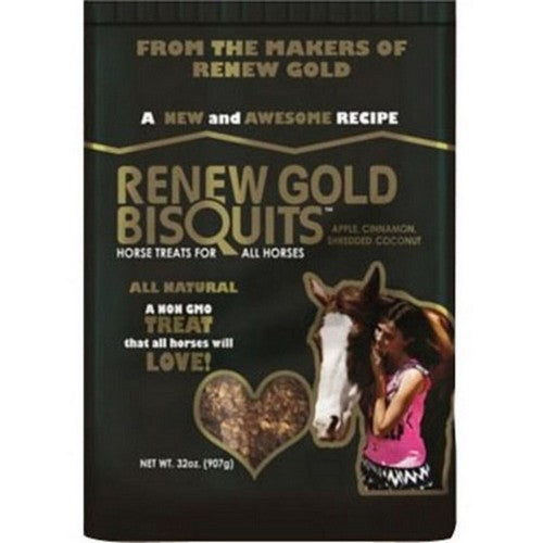 Renew Gold, Renew Gold Bisquit Horse Treats, 2 Lbs