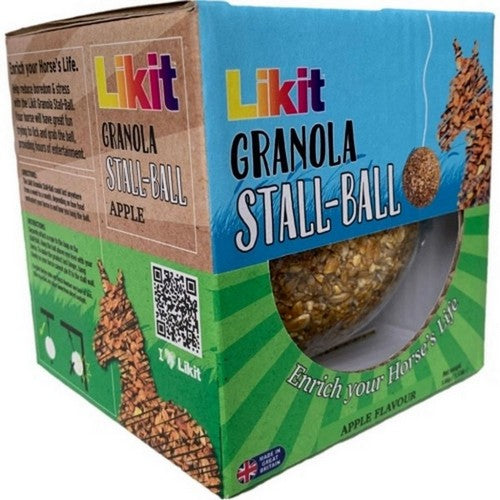Likit, Likit Granola Stall Ball, 3.53 Lbs,Apple