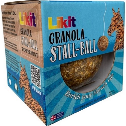 Likit, Likit Granola Stall Ball, 3.53 Lbs,Peppermint