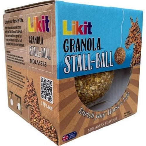 Likit, Likit Granola Stall Ball, 3.53 Lbs,Molasses