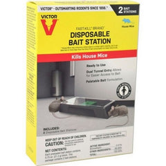 Disposable Mouse Bait Station 2 Pack by Victor