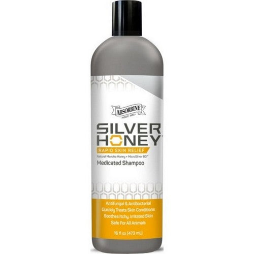 Silver Honey, Silver Honey Medicated Shampoo, 16 Oz
