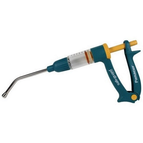 Safe-Guard, Cattle Dose Suspension Gun W/Floating Hook, 30 ML,Green