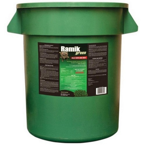 Ramik, Ramik Green Rats And Mice Bait, 4 Lbs / 15 Pack