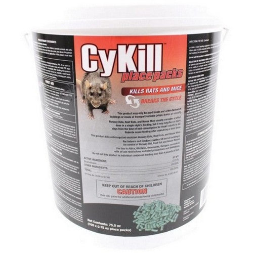Cykill, Cykill Place Packs, .75 Oz / 100 Pack