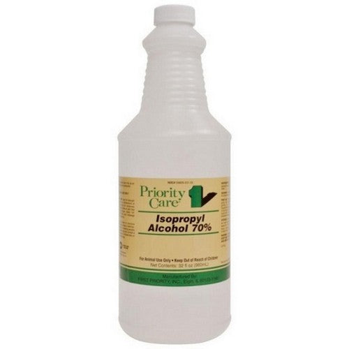 Priority Care, Isopropyl Alcohol 70% Solution, 32 Oz