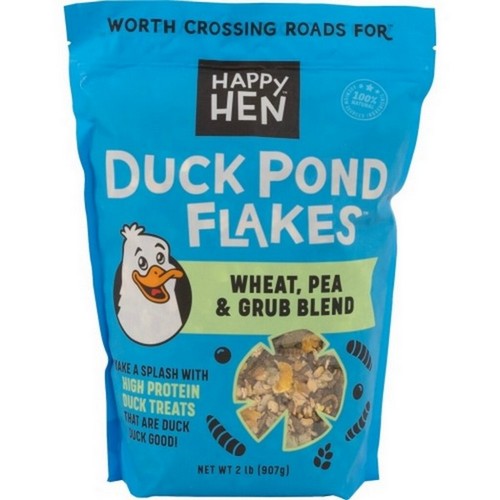 Happy Hen Duck Pond Flakes 2 Lbs by Happy Hen