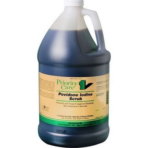 Priority Care, Priority Care Providone Iodine Scrub, 1 Gallon
