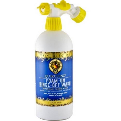 Essential Equine, Essential Equine Quikclenz Foam On Rinse Off Wash, 32 Oz
