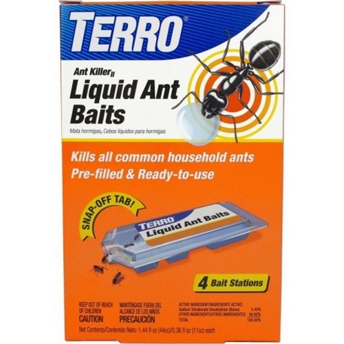 Terro, Terro Ant Killer Liquid Ant Bait Stations, .21 Oz  /  4 Pack