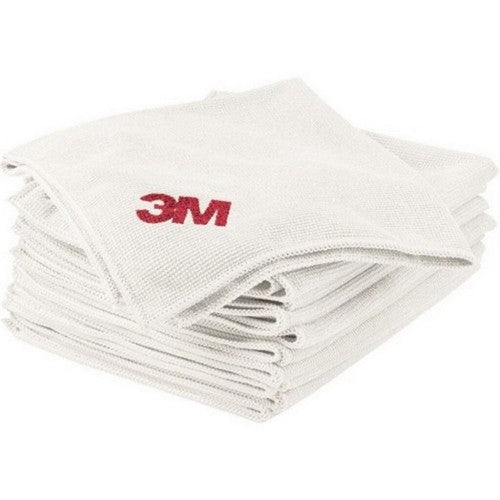 Scotch Brite High Performance Microfiber Cloth 12.5 IN  X  14 Inches, White by 3M