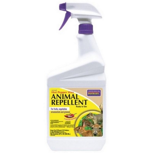 Bonide, Bonide Hot Pepper Wax Animal Repellent Rtu, 32 Oz