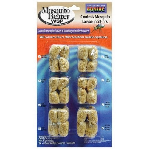 Bonide, Bonide Mosquito Beater Water Soluble Pouches, 1 Pack / 24 Pouches