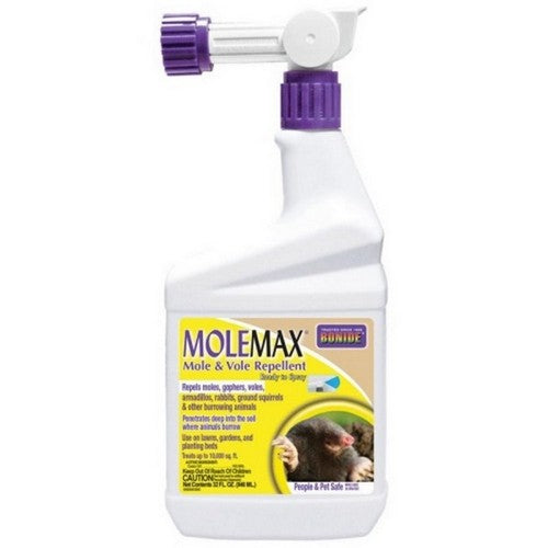 Bonide Molemax Mole & Vole Repellent Rts 1 QT by Bonide