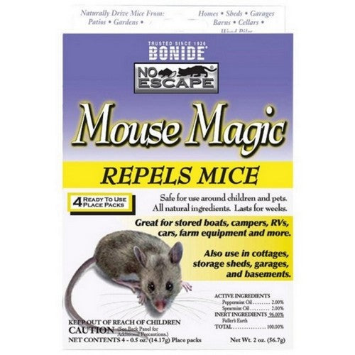 Bonide Mouse Magic Repellent Rtu Place Packs 4 Pack by Bonide