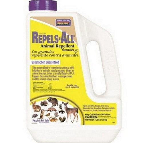 Repels-All, Repels-All Animal Repellent Granules, 3 Lbs