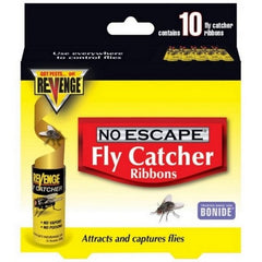 Revenge No Escape Fly Catcher Ribbons 10 Pack by Revenge