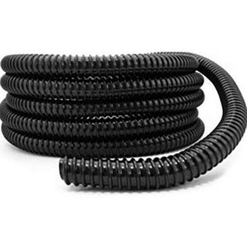 Pondmaster, Pondmaster Reinforced Corrugated Tubing, 1/2 Inches X 50 Feet,Black