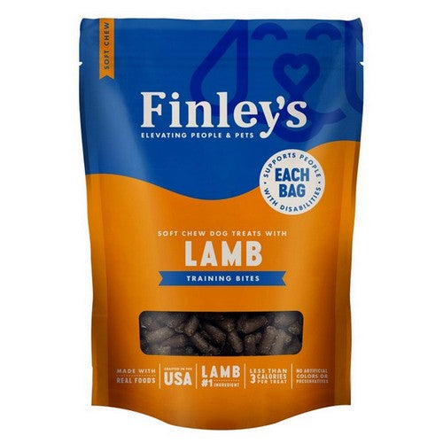 NutriSource, Finley's Barkery Soft Chew Trainer Bites Dog Treats, 1 Each / 6 Oz / Lamb