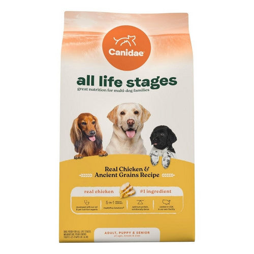 Canidae, Canidae All Life Stages Dry Dog Food Real Chicken & Ancient Grains, 1 Each / 40 Lbs