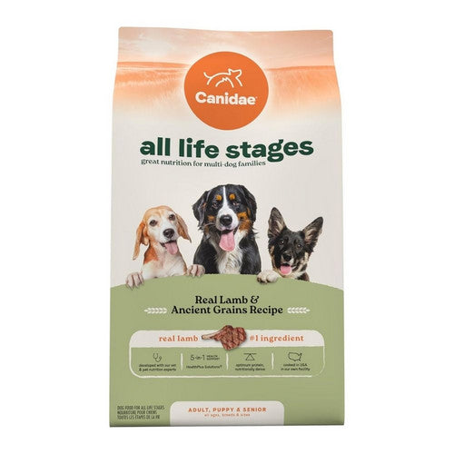 Canidae, Canidae All Life Stages Dry Dog Food Real Lamb & Ancient Grains, 1 Each / 5 Lbs