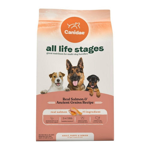Canidae, Canidae All Life Stages Dry Dog Food Real Salmon & Ancient Grains, 1 Each / 5 Lbs