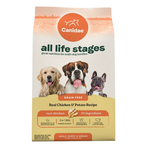 Canidae, Canidae All Life Stages Dry Dog Food Real Chicken & Potato, 1 Each / 24 Lbs