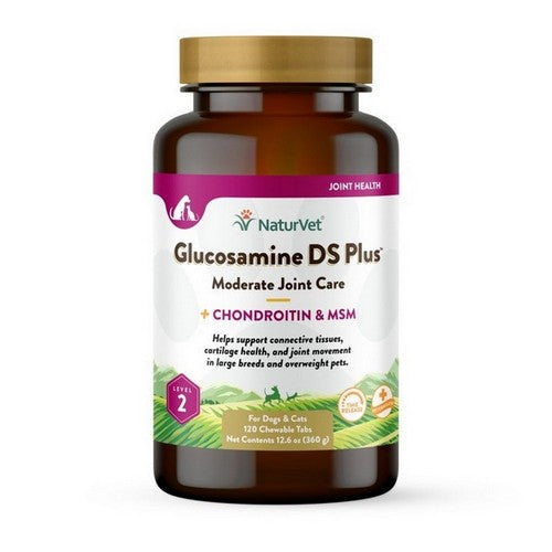 NaturVet, NaturVet Glucosamine-DS Plus Level 2 Time Release Tablets, 1 Each / 120 Count