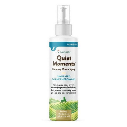 NaturVet, NaturVet Quiet Moments Herbal Calming Room Spray - Canine, 1 Each / 8 Oz