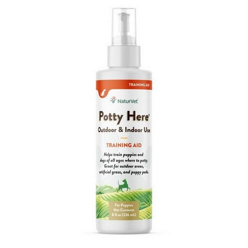 NaturVet, NaturVet Potty Here Training Aid Spray, 1 Each / 8 Oz