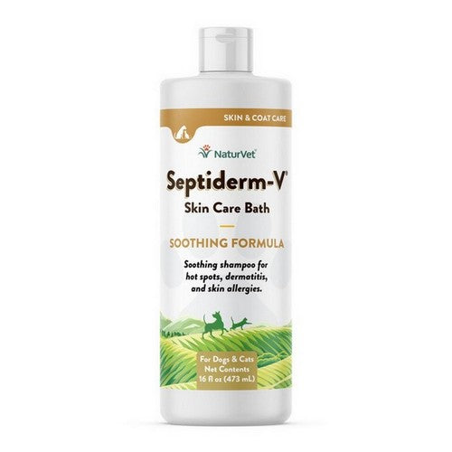 NaturVet, NaturVet Septiderm-V Skin Care Bath, 1 Each /16 Oz