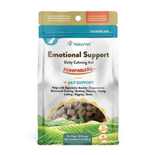 NaturVet, NaturVet Scoopables Emotional Support Daily Calming Aid For Dogs, 1 Each / 11 Oz