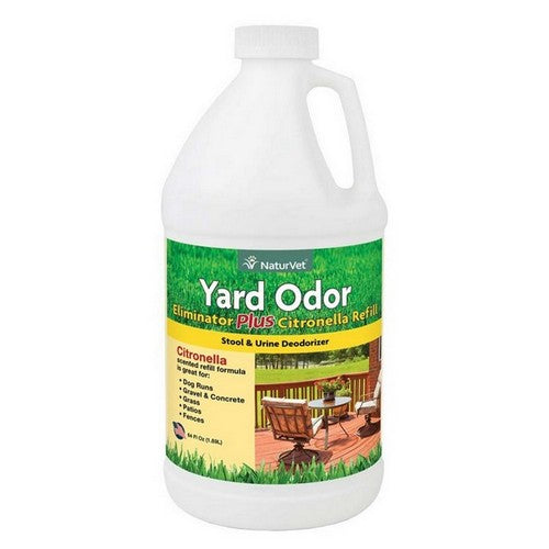 NaturVet, NaturVet Yard Odor Eliminator Plus Refill with Citronella, 1 Each /1 Gallon