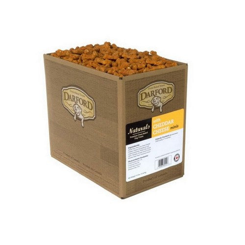 Darford, Darford Naturals Oven Baked Dog Treats with Cheddar Cheese, 1 Each / 12 Lbs / Mini, Cheddar Cheese